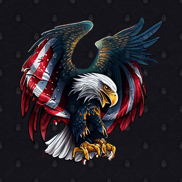 American Eagle Design by Kingdom Arts and Designs